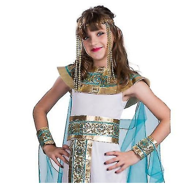 Egyptin Niilin Faarao Kleopatra -asu Naisille Halloween Uudenvuoden Juhliin Naamiaisasu L