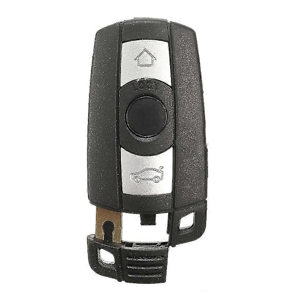 3 Knappar Fjärrnyckel Fodral Skal Fob Blad För 1 3 5 6 Serie E90 E91 E92 E60