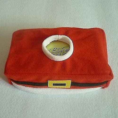 Rektangulær Julevevsdispenser Flanellboks 25.5x14x9.5cm bd
