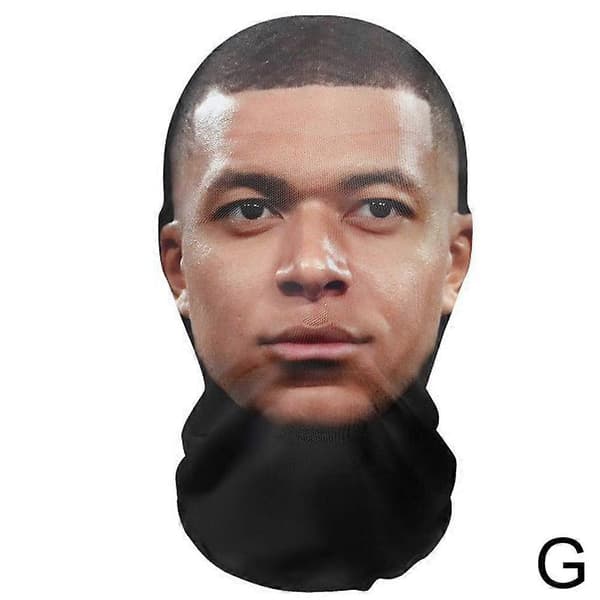 Ansigtspræstations-prank fuld ansigts 3D-maske, elefanthue Kardashian/1pc