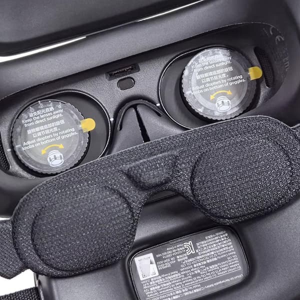 DJI AVATA 2 Goggles 3 vaahtomuovipehmuste sienisilmämaski mukava