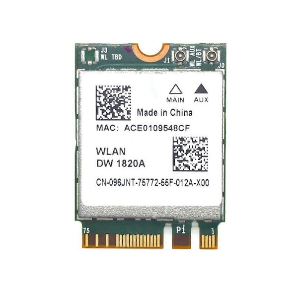 BCM94350ZAE DW1820A 802.11AC 867Mbps BCM94350 M.2 NGFF WiFi Langaton Verkkokortti BT4.1 2.4G/5G