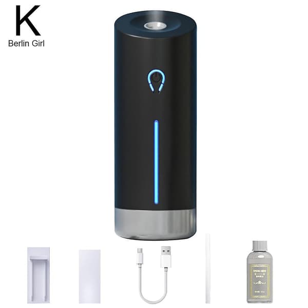 Xiaomi Elektrisk Aroma Diffuser Ultralyd Atomisering Mini Luftfukter Berlin Girl Black