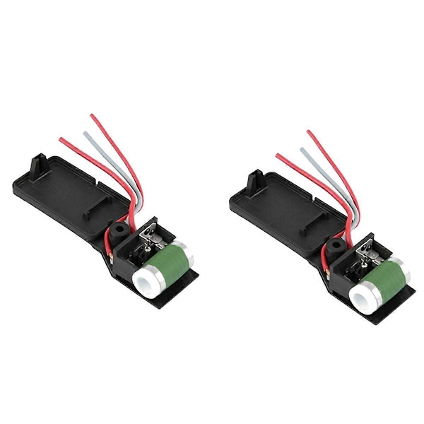 2 STK 17117541092R Bilmotor Kølerblæser Motor Modstand til R50 R52 R53 2003-2008 Autodele