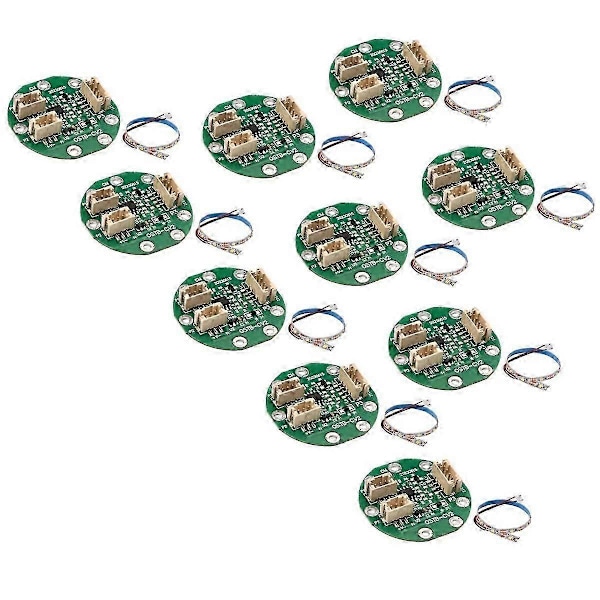 Touch Sensor Modul Kretskort Diy Pcb Avkänningskrets Chip Med Led Strip Och Kablar 10st (whi