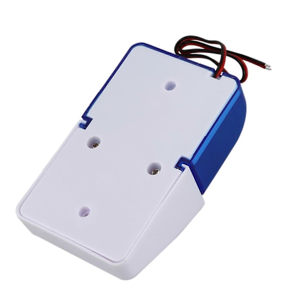 Mini Kablet Strobe Advarselssirene Holdbar DC 12V Lydalarm Blinkende Lys Lyd Sirene Horn Hjemmesikring