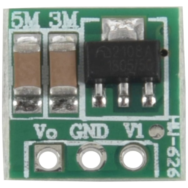 0.9-5V Till 5V DC-DC Step-Up Strömmodul Spänningshöjare Kort 1.5V 1.8V 2.5V 3V 3.3V 3.7V 4