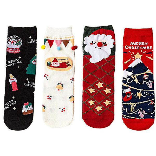 Julstrumpor Present, vinter Ankelstrumpor style 1