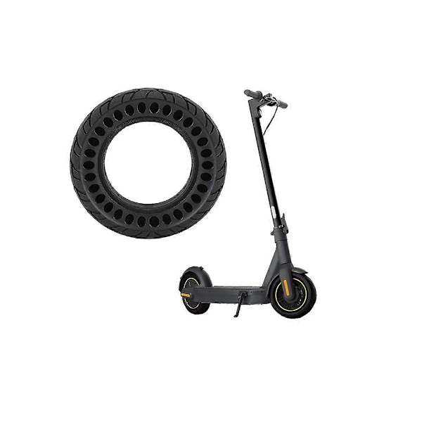 Elektriskt Skoterdäck 10X2.50 Massivt Däck 60/70-6.5 Gummidäck för Max G30 Skotertillbehör.