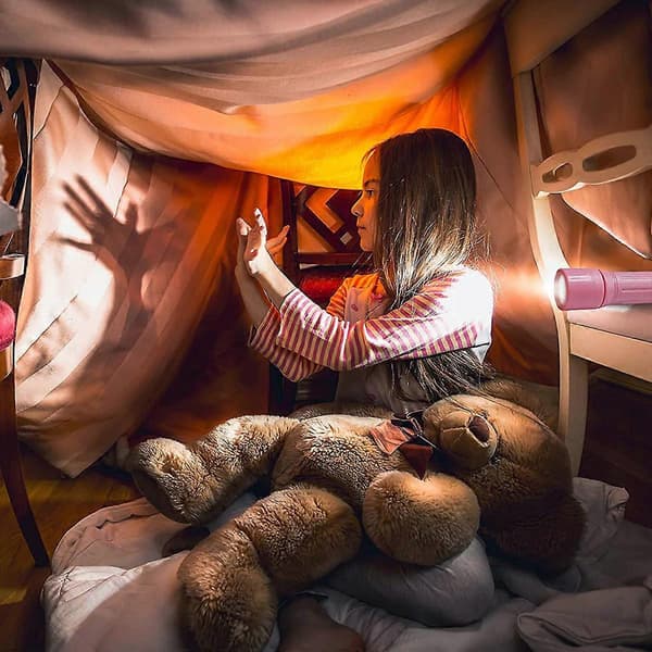 12 Mini LED Lommelygter til Udendørs Camping og Nødssituationer