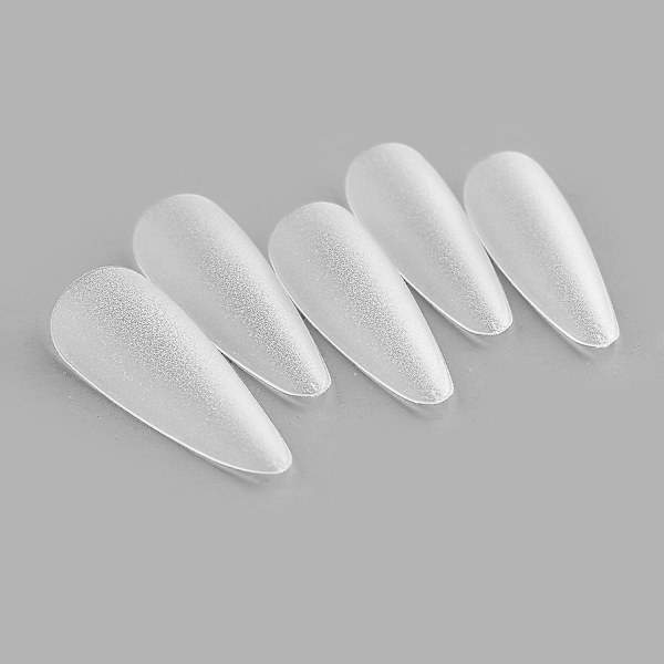 360 st/förpackning Matta Lösnaglar Mandel/Fyrkant/Kista Squoval Lösnagel Press On Gel Nagel Tips 12