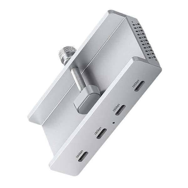 4 Porter USB 3.2 HUB USB3.2 Splitter Adapter Clip Multi Konsentrator, B