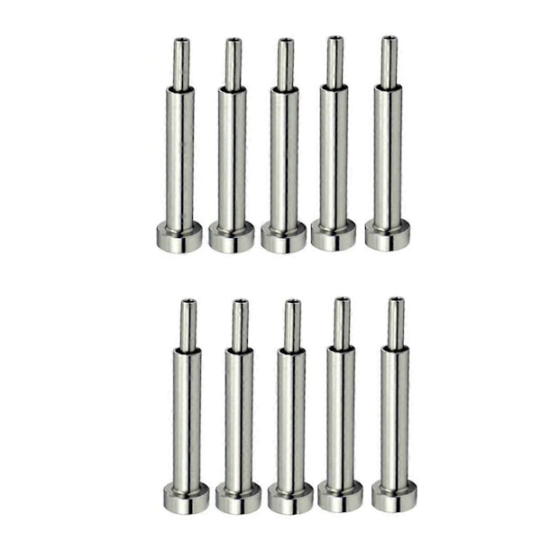 10 Par 4x4In Usynligt Kabelrækværkssæt, 1/8In Usynlig Modtager og Swage Stud Ende til 2x2In,4