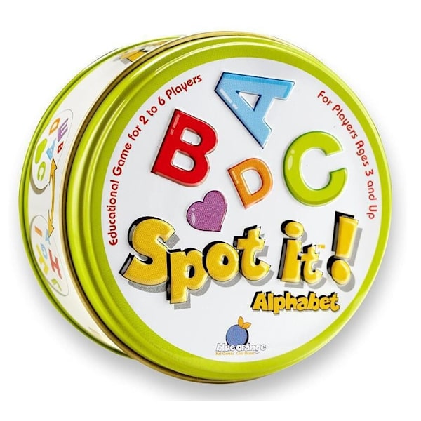 Förälder-barn festspel kort brädspel kort Spot it spel ABCD