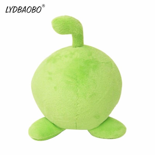 Ny design 20cm Green Frog Kawaii Om Nom Frog Plysch fylld