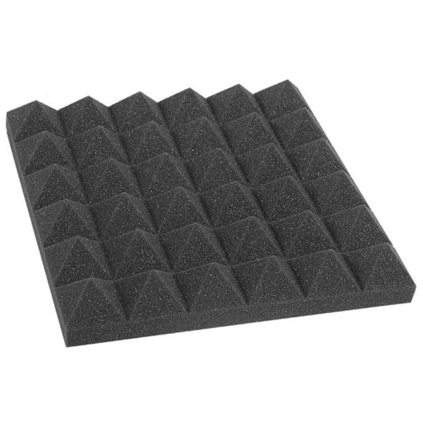 48 stk. 30X30X2,5 cm Lydisolering Isolationsskum Lydisoleringsskum