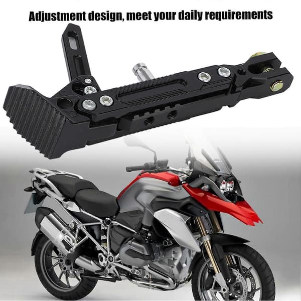 Motorcykel Universal Aluminiumlegering Justerbart Stöd Ben Sidostöd Stativhållare