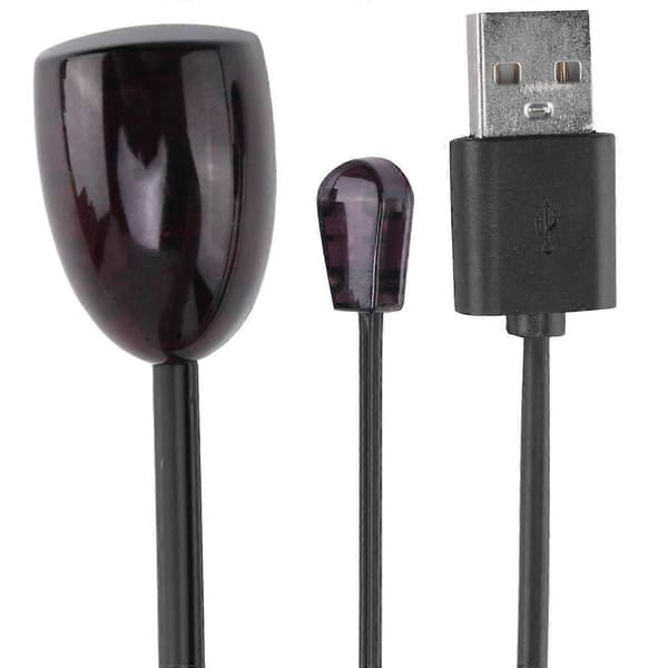 IR-forlenger Infrarød IR Fjernkontrollmottaker USB IR-mottakeradapter  mitter for Kabelboks St