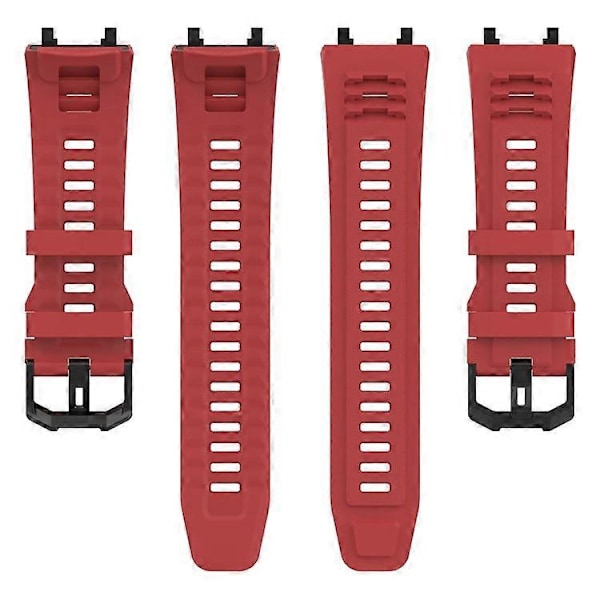 Kompatibelt för Huami Amazfit Active Edge A2212 Ersättningsarmband Mjukt Silikon Klockarmband Red