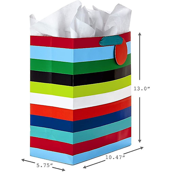 Presentpapperspaket för alla tillfällen med klipplinjer på baksidan