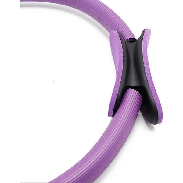 Violetti Pilates-rengas, Pilates-harjoitusvastusrengas naisille, kineettinen joogarengas, kuntosalivälineet, taikapiiri, Pilates-harjoitusvarusteet
