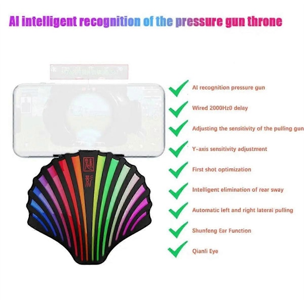 Mobilspil Transformation Throne Keymouse Converter Gamepad Controller Automatisk Genkendelse Phan