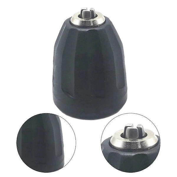 3/8 Gängad Spännhylsa Borrchuck Fyrkantshylsadapter för BS10.8V BS18V BS18 BS10.8 Elektrisk Hand D