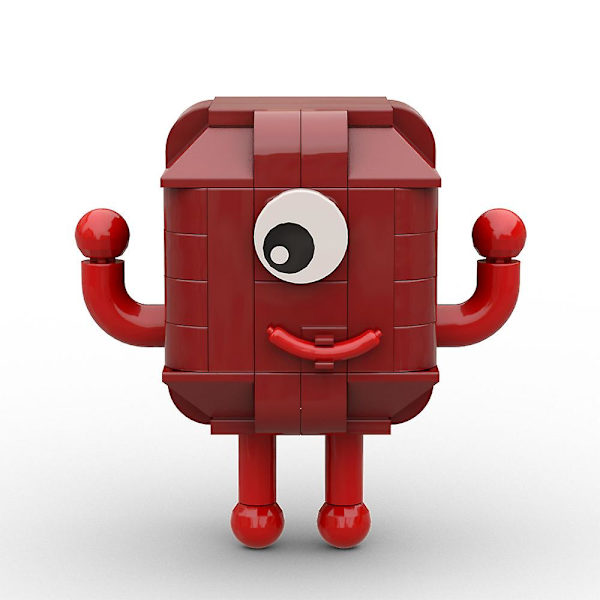 Moc 2023 Cartoon Numberblocks Yksi Rakennuspalikkalelu Tee-se-itse Koulutus Numero Numerot Lore Elokuva Tv Palikat Lelut Lasten Lahja