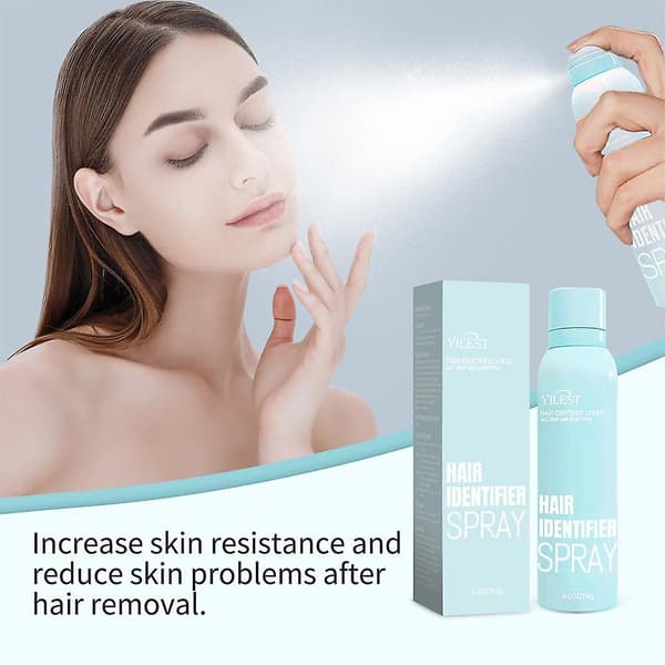 Facial Hair Identification Spray Set with Removal Tool 114g