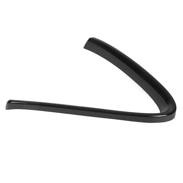Front Grill Trim Blank Sort Ridsefast Udskiftning til Alfa Romeo Giulia 2017 til 2020
