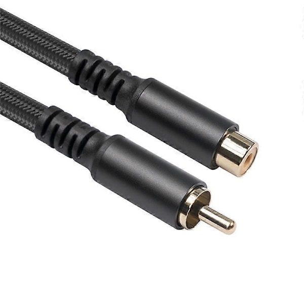 RCA Forlængerkabel RCA Audio Video Kabel RCA Han til Hun Ledning til Højttaler, Subwoofer, Kamera, H