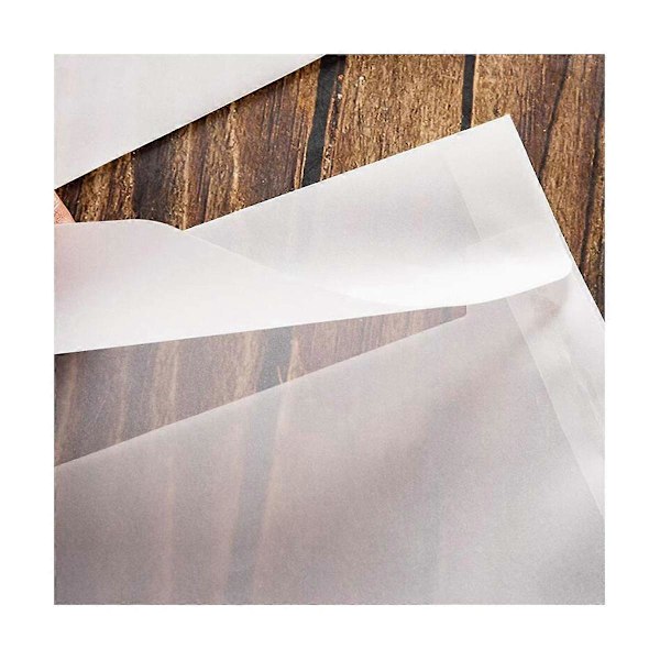 50 st Blanka Kuvert Transparent Papper Kuvert Set Brev Vintage Bröllopsinbjudningskuvert fo