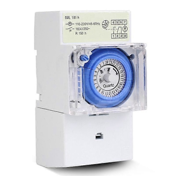 SUL181H 24 Timers Mekanisk Timer Bryter Industriell Timer