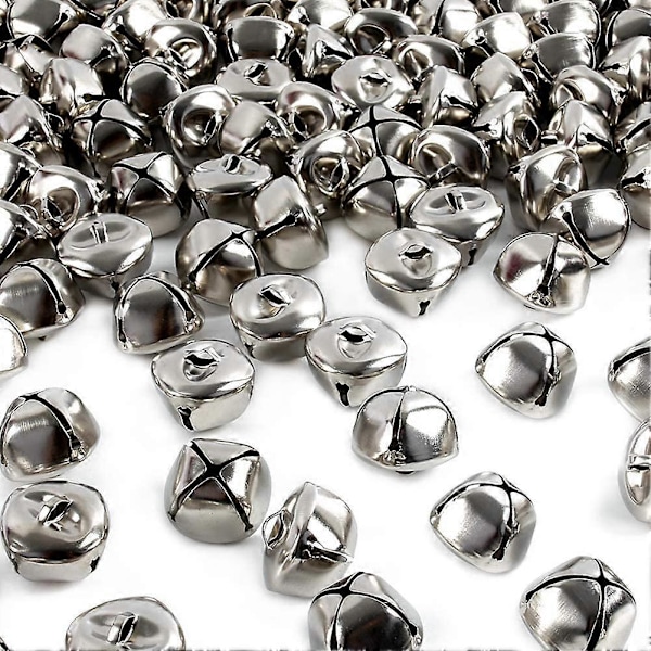 100 st Bjällror, 25 mm Handgjorda Bjällror i Bulk, DIY Bjällror, Hemdekoration
