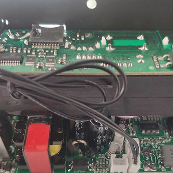 200W Digital Bluetooth Stereo Forstærker Board Subwoofer Mikrofon Karaoke Forstærkere til 8-12 Tommer