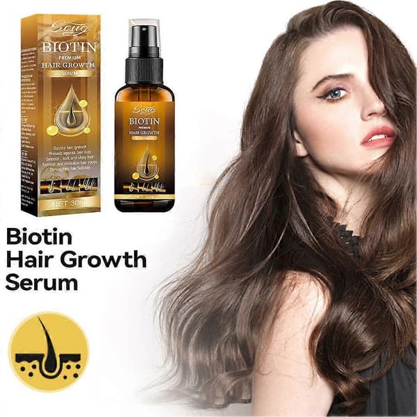 Anti håravfallsspray Biotin hårväxtspray hårvård hårfixering