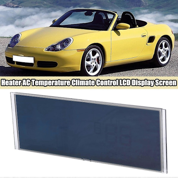 Bilvarme A/C Temperatur Klimakontrol LCD Display Skærm Reparationssæt til- 911 (996) 986