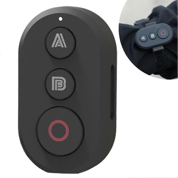 NY Action 5/4 trådløs Bluetooth-fjernkontroll med håndleddsstropp og zoomfunksjon