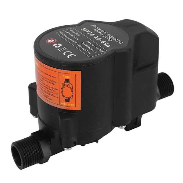 Vannrykksforsterkerpumpe Automatisk Induksjon Lavt Støy Dusjforsterkerpumpe for Baderom DC24V