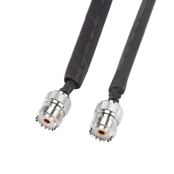 Dør/Gennemgang Fladt RF Koaksialkabel So239 Uhf Hun Til Uhf Hun 50 Ohm Rf Pigtail Forlænger