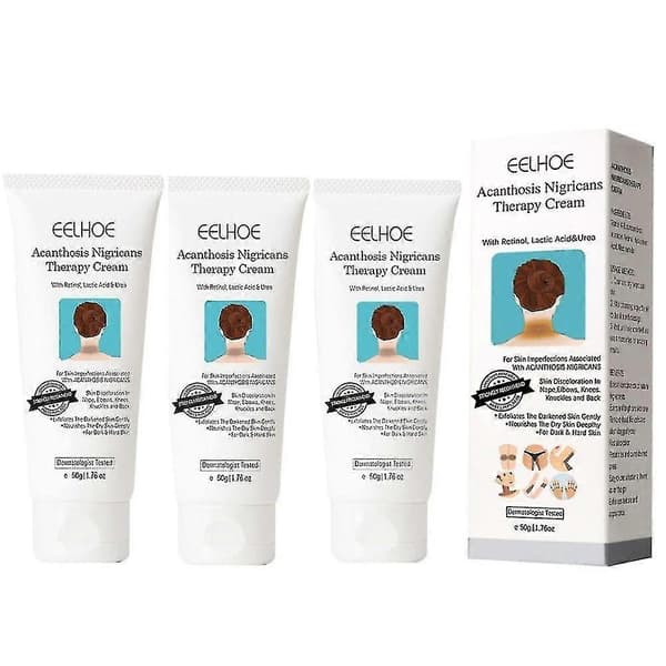 3 stk. Acanthosis Cream Nigrifix Creme til Acanthosis Nigricans Sorte Pletter