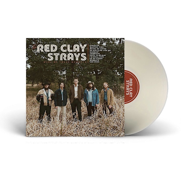 Red Clay Strays - Made By These Moments [VINYL LP] Kirkas vinyyli, avattava LP-kansio, 140 gramman vinyyli, valkoinen USA-tuonti