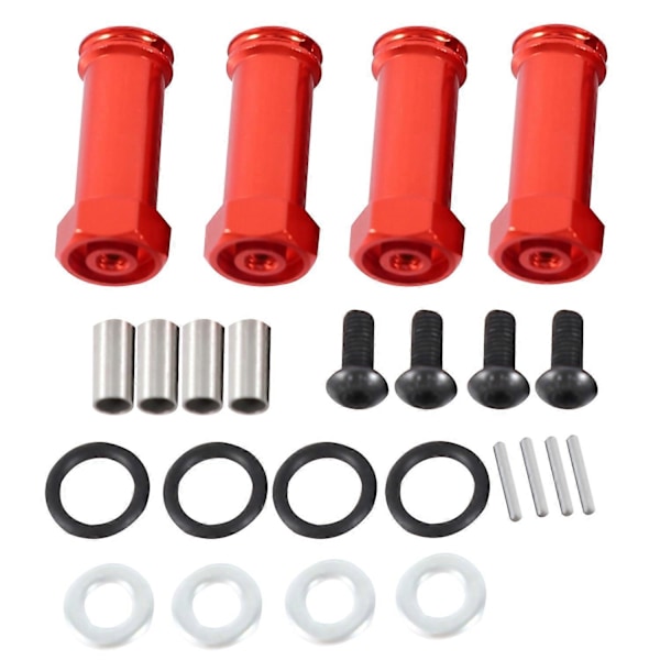 12 mm Aluminium Hjul Hex Adaptere Lange 29 mm Forlengelse RC Bil Konverteringsdeler for 1/12 12428 12423 R