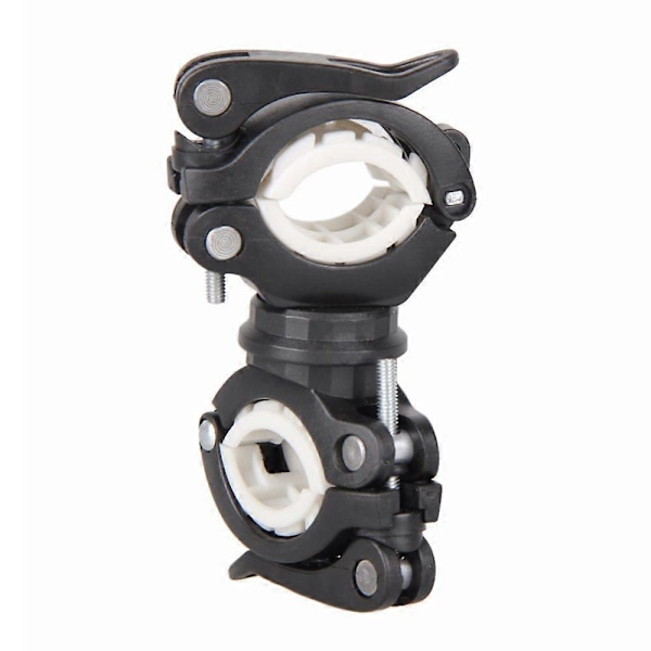 360 graders roterende sykkellys dobbel holder LED frontlykt lampe pumpe styrefeste