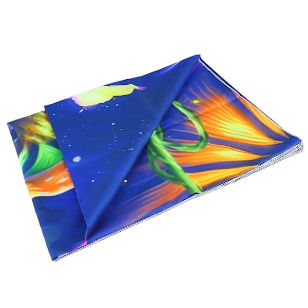 Fluorescerende soppteppe UV-reaktivt svartlys veggteppe for soverom studenthybel GTYG(299) 200X150cm / 79X59in