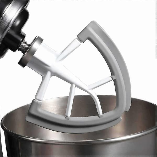 Anvendelig til KitchenAid 5KFE5T Flex edge pisker (ekstra tilbehør til KitchenAid røremaskiner) 4.5T-5T
