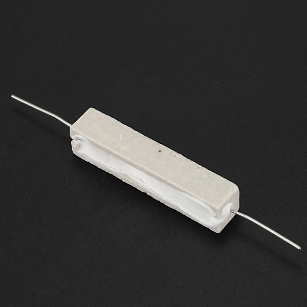 5 stk. trådviklet keramisk cementmodstand 5 Ohm 10W Watt 5%
