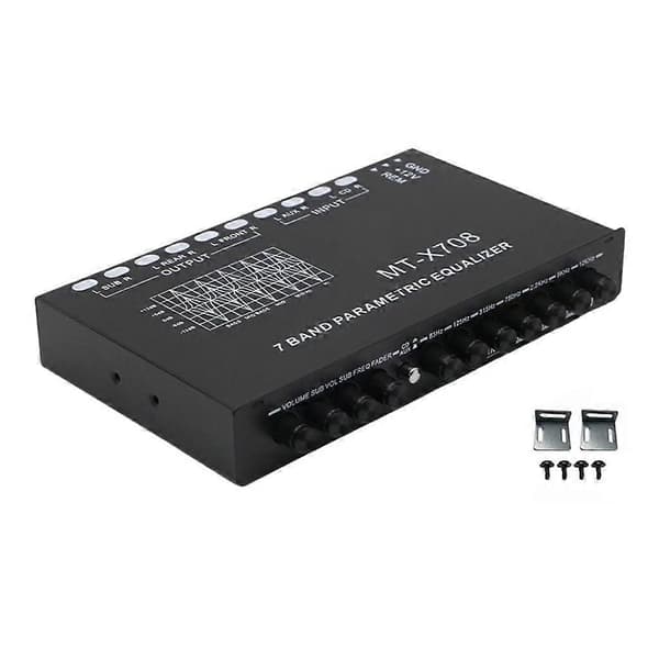 7-bånds bilstereo-equalizer tuning crossover-forsterker for forbedret lydkvalitet