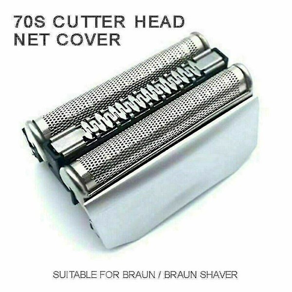Passer Braun Series 7 790cc 70s Barberhode Erstatningsfolie Kassettpatron