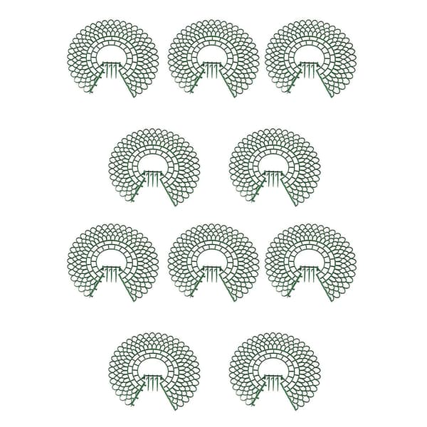 5/10-pack jordgubbsstöd, andningsbart, hållbart växtstöd för trädgårdsbruk 10PCs Large Size